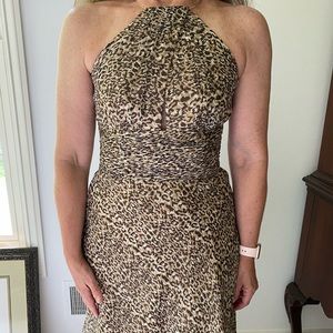 Leopard Laundry by Shelli Segal dress